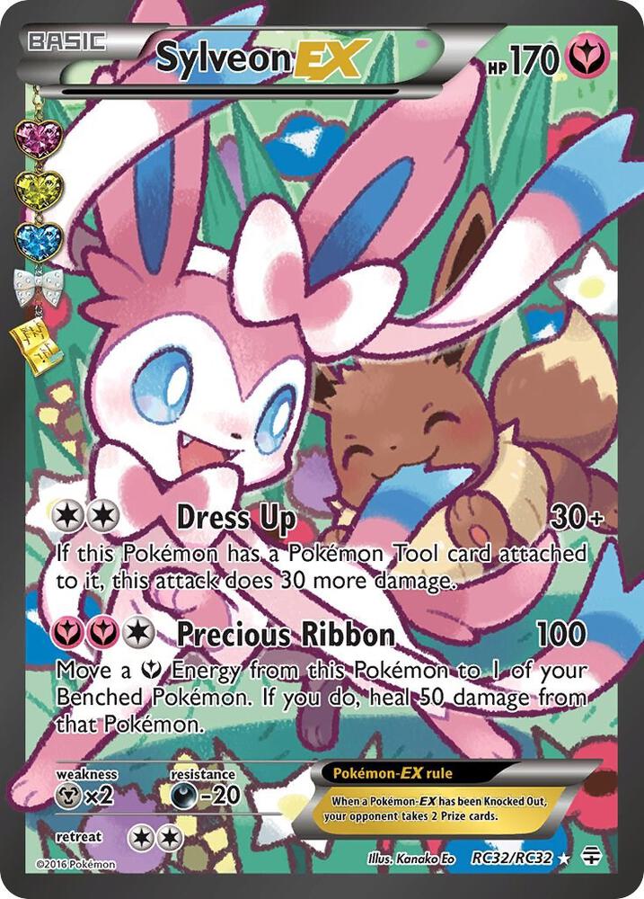 Sylveon EX (Full Art) - Generations: Radiant Collection (GEN) - LP