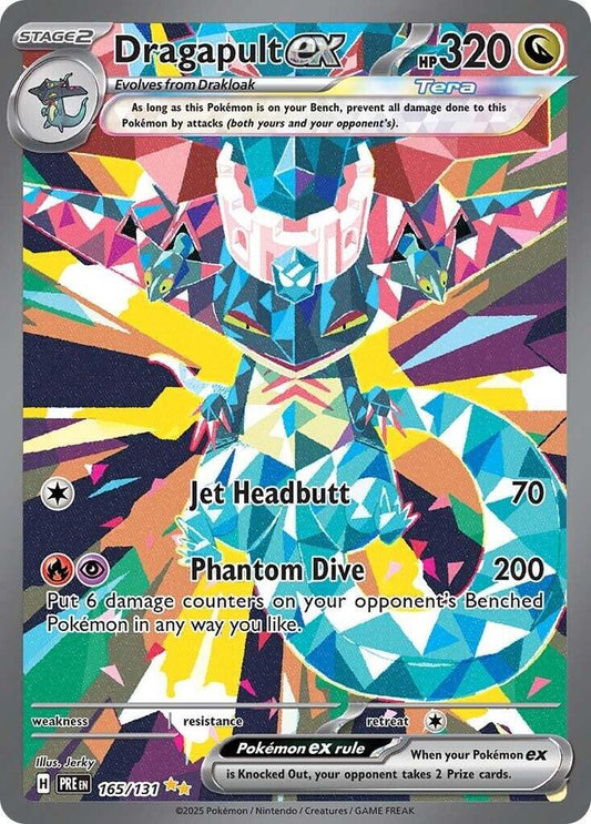 Dragapult ex - 165/131 - SV: Prismatic Evolutions (PRE) - NM